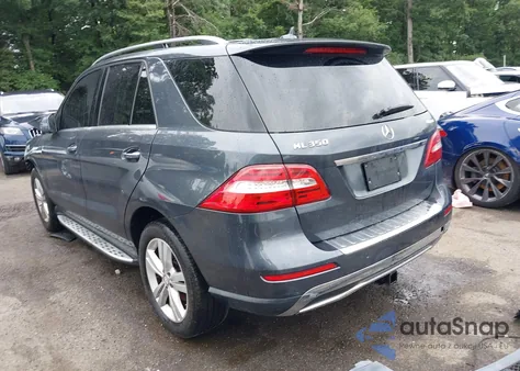2015 Mercedes-Benz Ml 350 4Matic z USA, uszkodzony, nr VIN 4JGDA5HB6FA596506